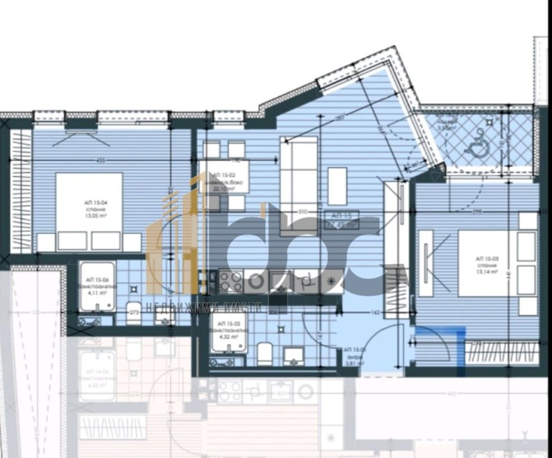 Продава 3-СТАЕН, гр. София, Сухата река, снимка 2 - Aпартаменти - 47923251