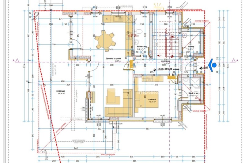 Продава КЪЩА, с. Приселци, област Варна, снимка 3 - Къщи - 51427785