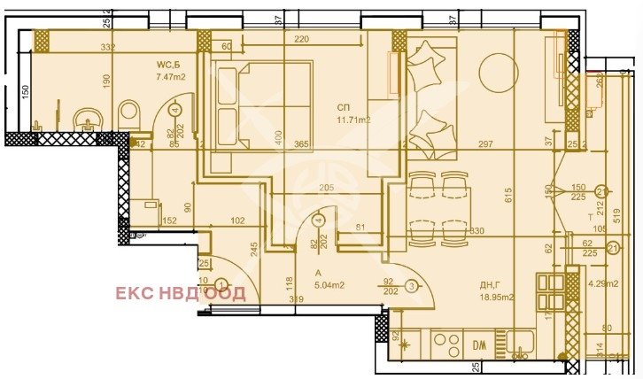 For Sale  1 bedroom Plovdiv , Zapaden , 80 sq.m | 98556892