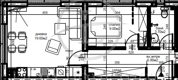 Продава 2-СТАЕН, гр. Пловдив, Христо Смирненски, снимка 6 - Апартаменти - 56304780
