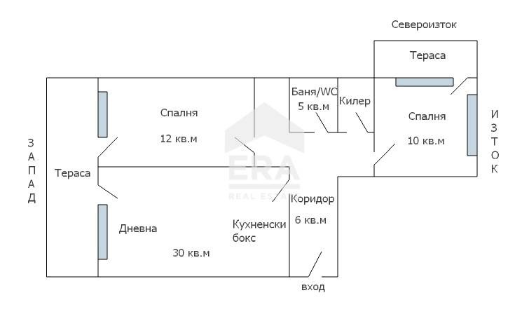 Na prodej  2 ložnice Varna , Kolchozen pazar , 110 m2 | 40490561 - obraz [13]