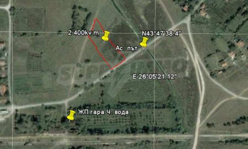 Продава ПАРЦЕЛ в област Русе, с. Червена вода - 2400 кв.м / 15 000 € » 29 337.45 лв., СУПРИММО ОФИСИ В СТРАНАТА