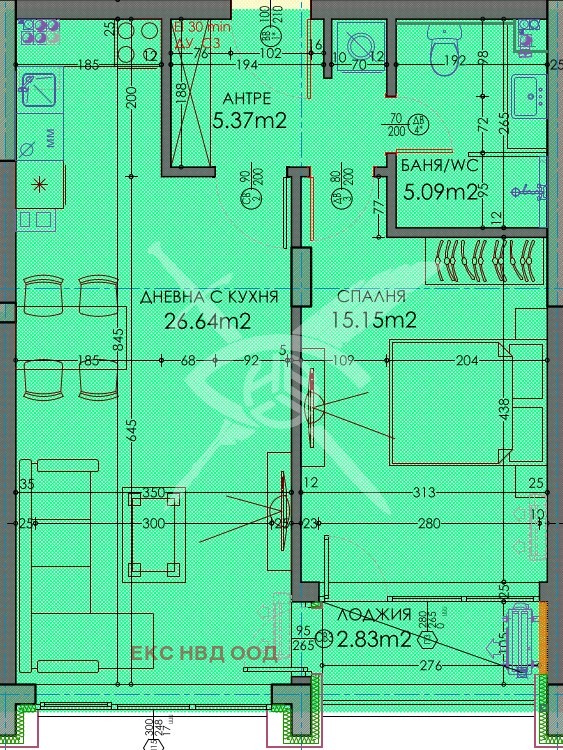 Продава 2-СТАЕН, гр. Пловдив, Тракия, снимка 1 - Aпартаменти - 47492165