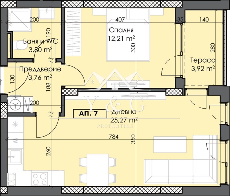 Продава 2-СТАЕН, гр. Пловдив, Тракия, снимка 2 - Aпартаменти - 48950918