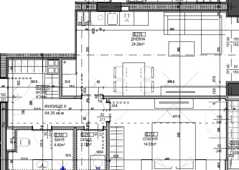 Te koop  1 slaapkamer Sofia , Tsentar , 85 m² | 10343697 - afbeelding [4]