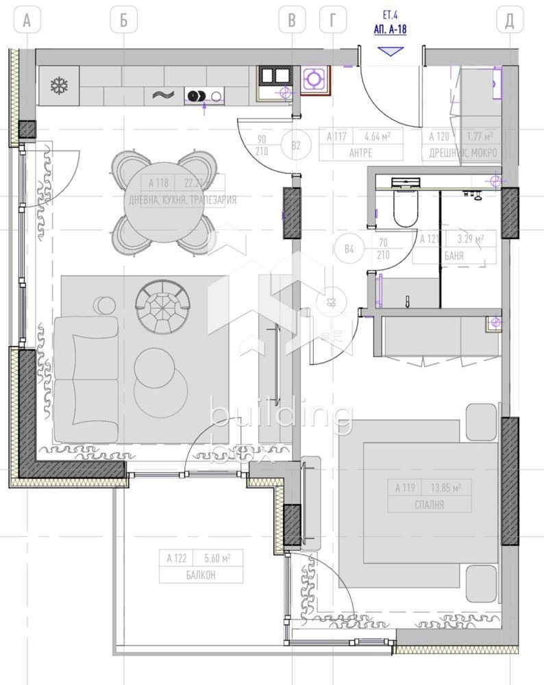 Продава 2-СТАЕН, гр. София, Манастирски ливади, снимка 11 - Апартаменти - 54118084