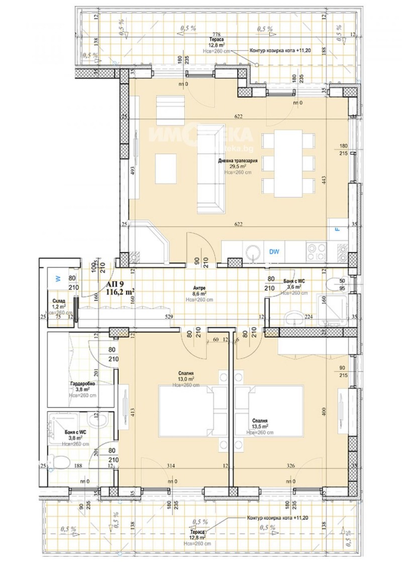 Продава 3-СТАЕН, с. Марково, област Пловдив, снимка 3 - Aпартаменти - 46182440