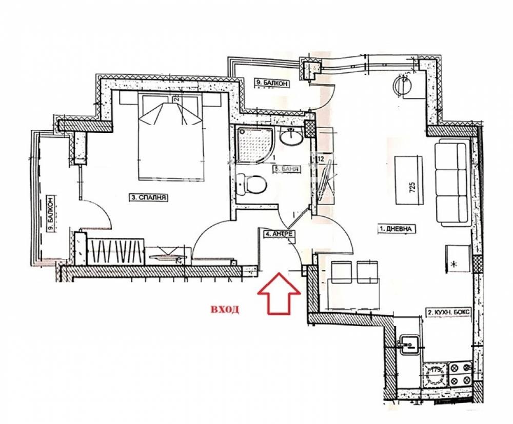 Продава 2-СТАЕН, гр. София, Банишора, снимка 3 - Апартаменти - 53767241
