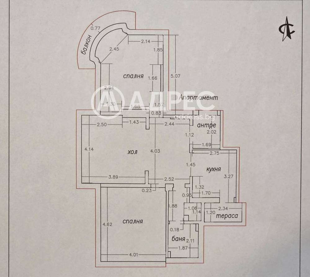 Продава 3-СТАЕН, гр. София, Център, снимка 4 - Апартаменти - 53228909