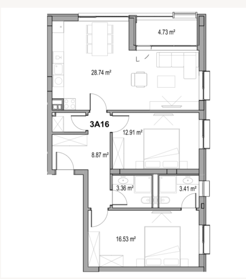 Продава  3-стаен град Пловдив , Отдих и култура , 112 кв.м | 52692618 - изображение [2]