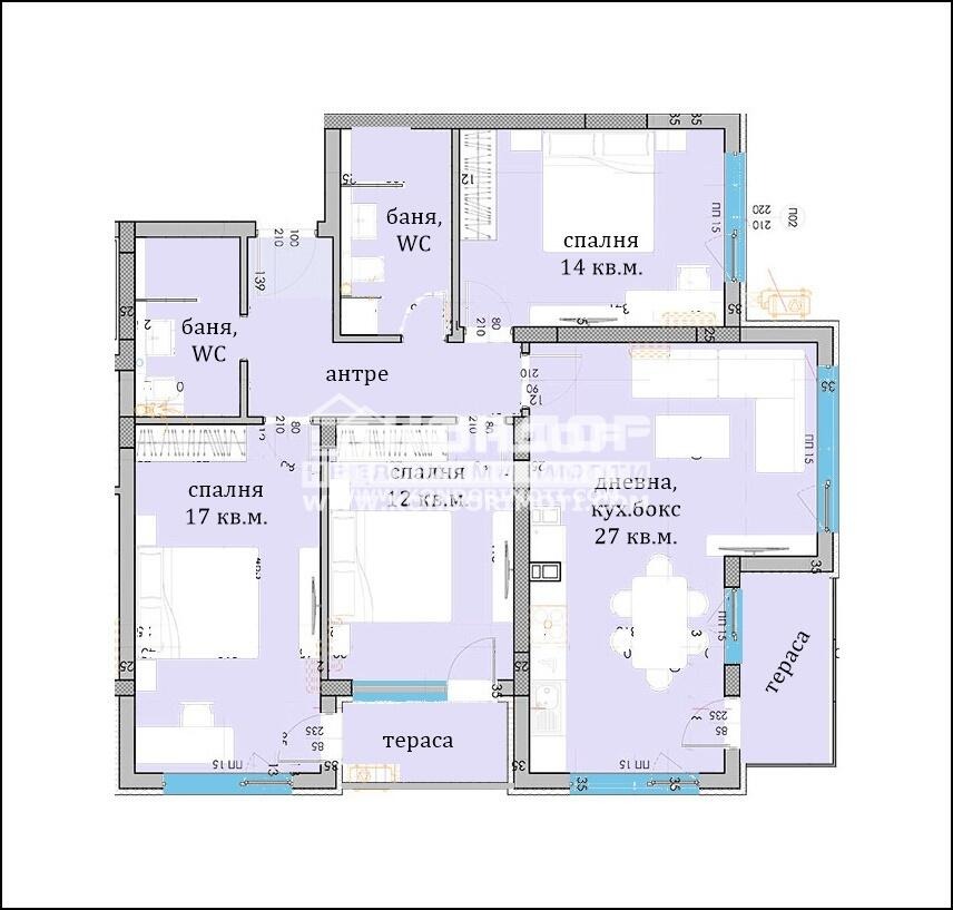 Продава МНОГОСТАЕН, гр. Пловдив, Кючук Париж, снимка 7 - Апартаменти - 55798868