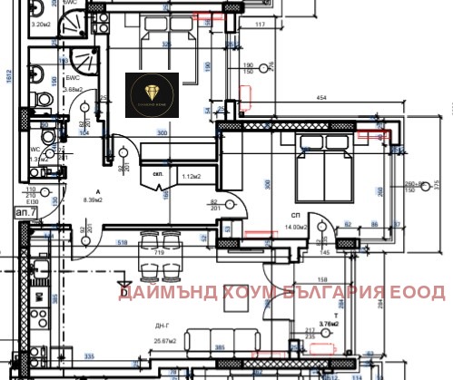 Продава  3-стаен град Пловдив , Христо Смирненски , 104 кв.м | 37605274 - изображение [3]