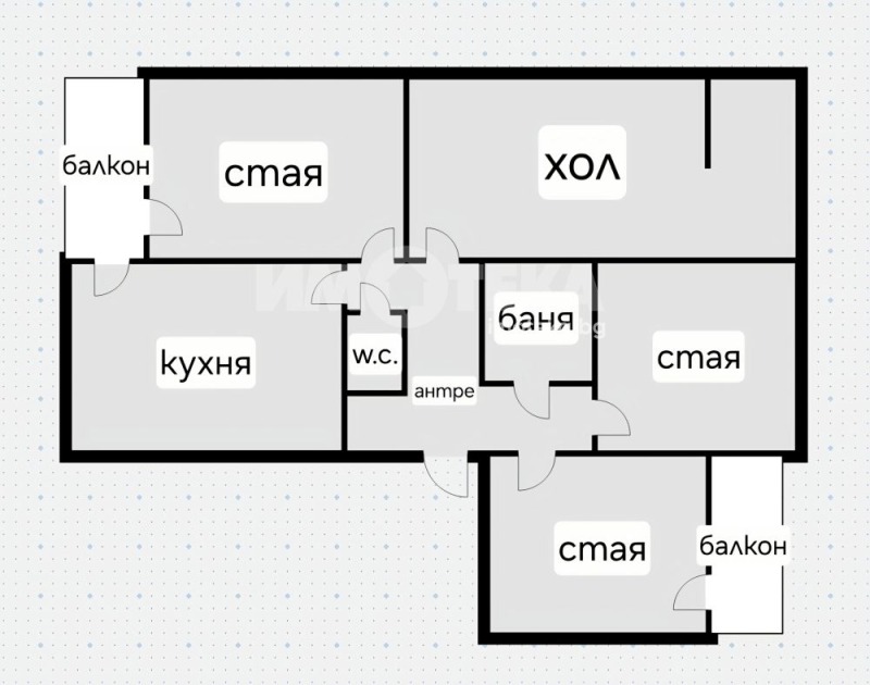 Продава МНОГОСТАЕН, гр. София, Хаджи Димитър, снимка 3 - Апартаменти - 53429764