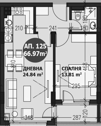 À venda  1 quarto Sofia , Malinova dolina , 67 m² | 52370390 - imagem [11]