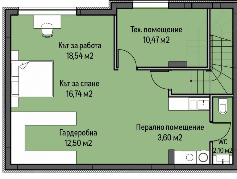 Продава КЪЩА, с. Панчарево, област София-град, снимка 14 - Къщи - 47014293