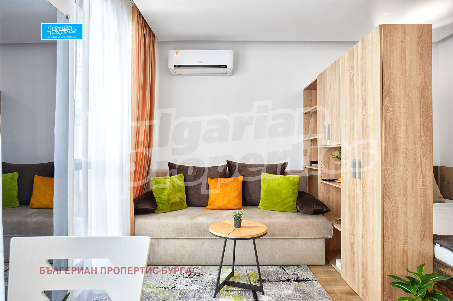 Продава 1-СТАЕН, гр. Бургас, Лазур, снимка 3 - Апартаменти - 54590626