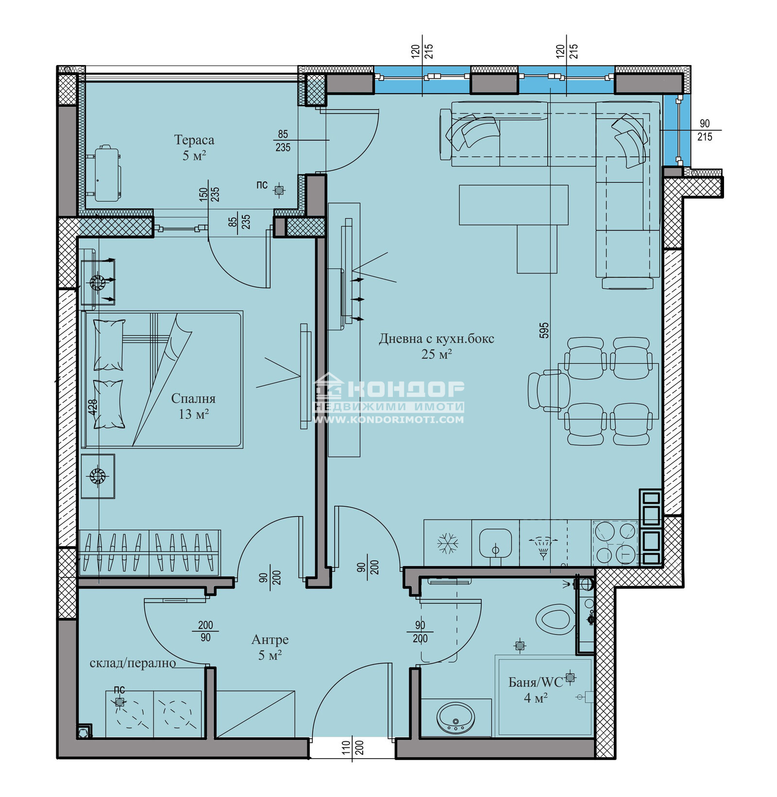 Продава 2-СТАЕН, гр. Пловдив, Въстанически, снимка 2 - Апартаменти - 49952590