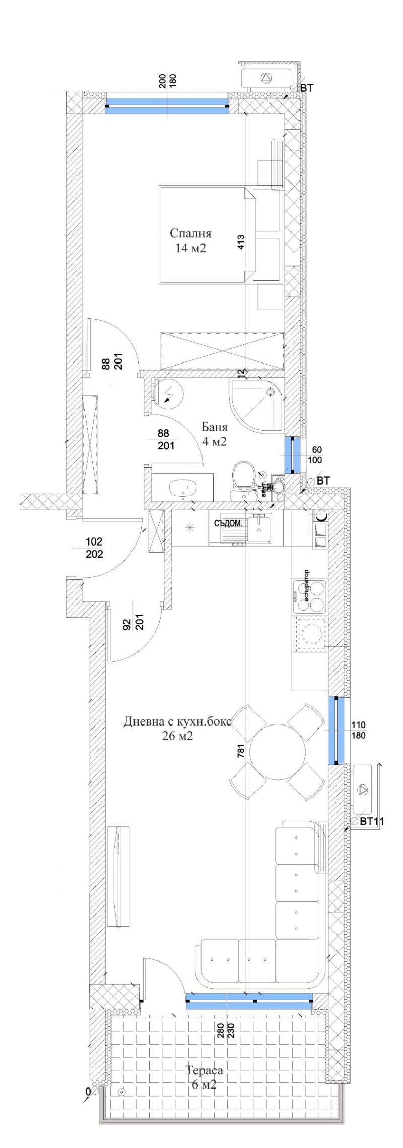 À vendre  1 chambre Plovdiv , Ostromila , 75 m² | 93218018