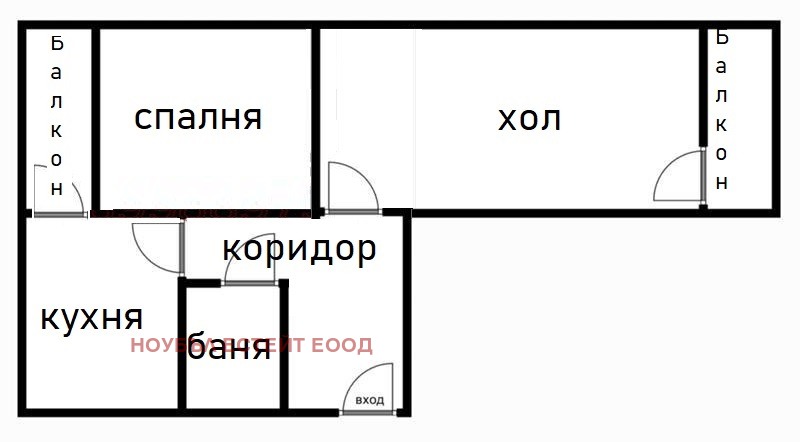 Zu verkaufen  1 Schlafzimmer Sofia , Owtscha kupel 2 , 64 qm | 71736696