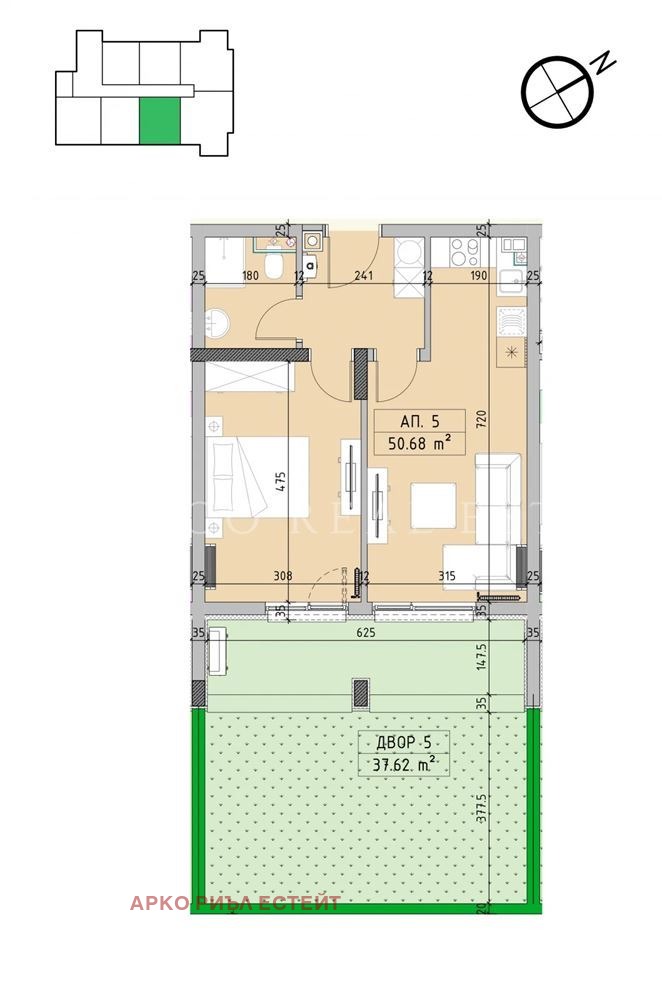 Продава 2-СТАЕН, гр. София, Малинова долина, снимка 2 - Апартаменти - 56182603