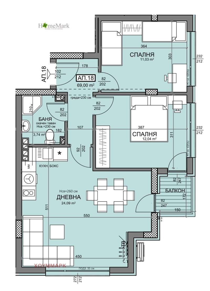Продава 3-СТАЕН, гр. София, Младост 1, снимка 7 - Апартаменти - 52488195