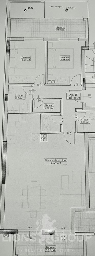 Продава 3-СТАЕН, гр. Варна, Колхозен пазар, снимка 2 - Апартаменти - 53946738