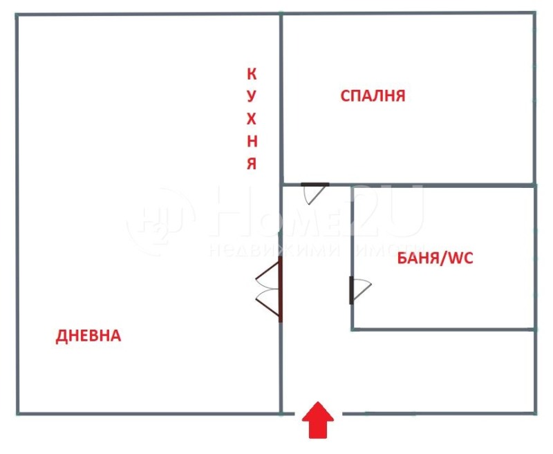 Продава 1-СТАЕН, гр. София, Иван Вазов, снимка 2 - Aпартаменти - 48704839