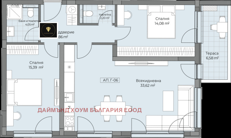 Продава 3-СТАЕН, гр. Пловдив, Остромила, снимка 2 - Aпартаменти - 48808781