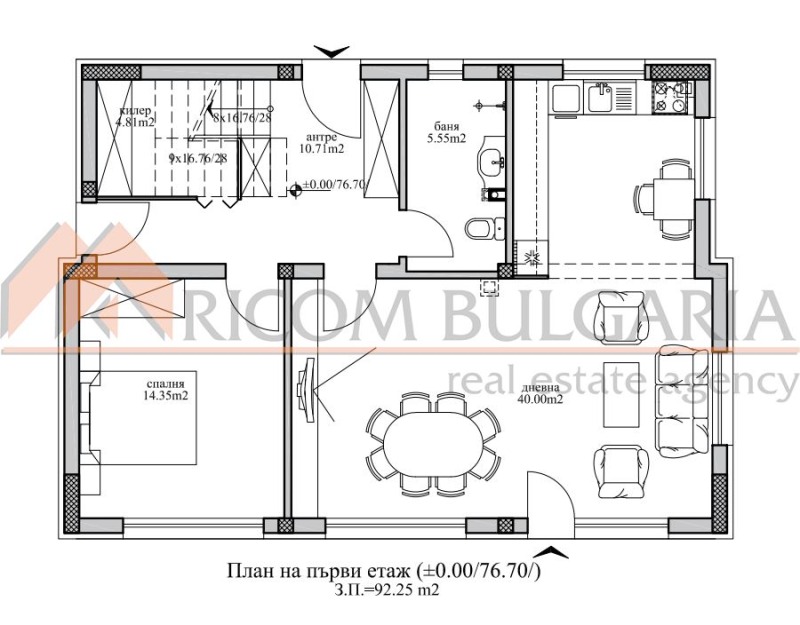 Продава КЪЩА, с. Близнаци, област Варна, снимка 5 - Къщи - 48797663