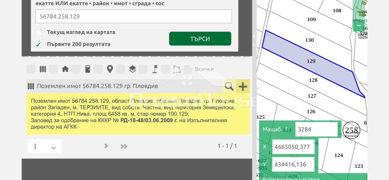 Na sprzedaż  Grunt region Płowdiw , Plowdiw , 6.458 dka | 80078411 - obraz [2]