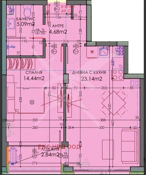 Продаја  1 спаваћа соба Пловдив , Тракија , 72 м2 | 51141334 - слика [7]