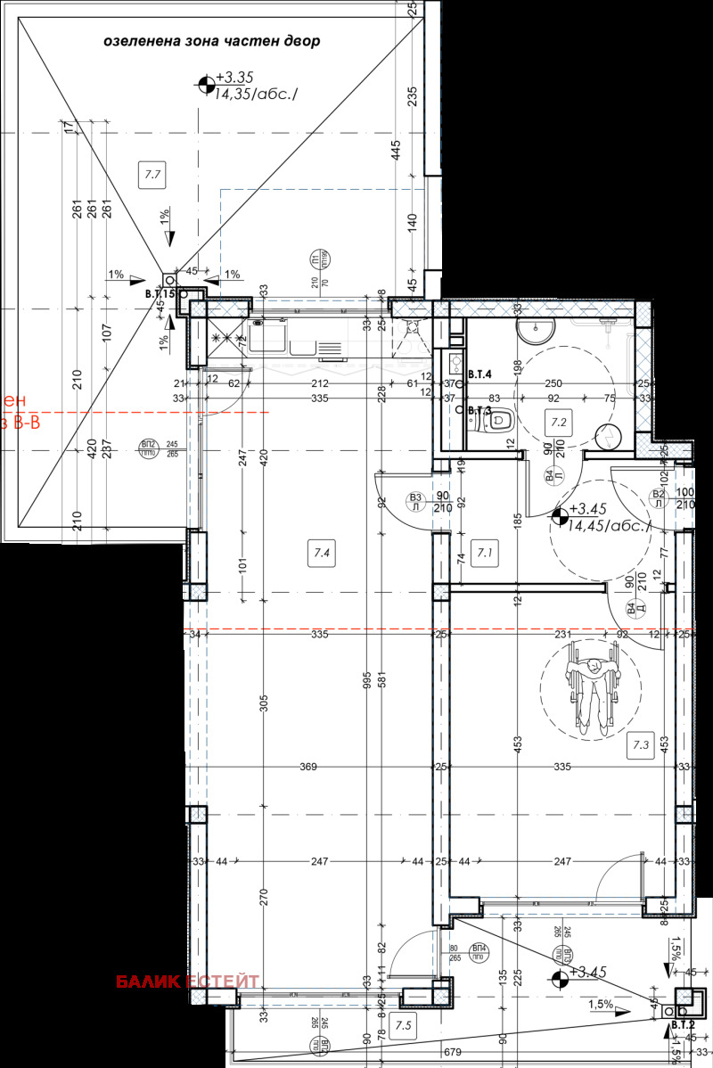 Продава 2-СТАЕН, с. Кранево, област Добрич, снимка 4 - Апартаменти - 52169906