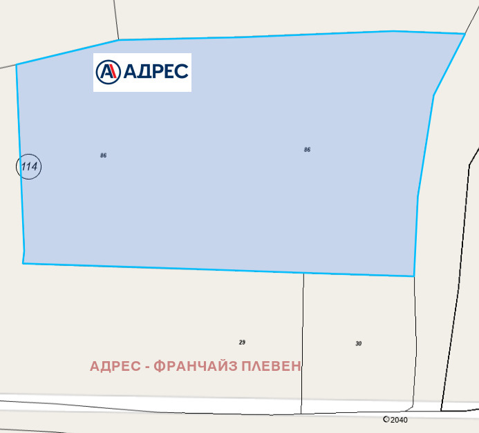 Продава ЗЕМЕДЕЛСКА ЗЕМЯ, с. Белиш, област Ловеч
