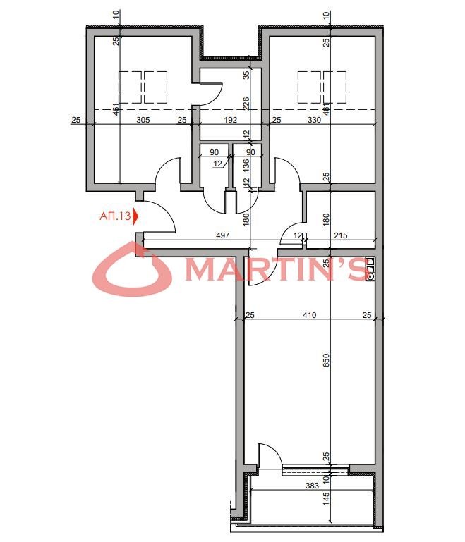 Продава 3-СТАЕН, гр. София, Овча купел, снимка 13 - Апартаменти - 52737188