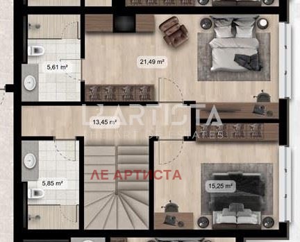 Продава МЕЗОНЕТ, гр. София, Дружба 2, снимка 3 - Апартаменти - 55251351