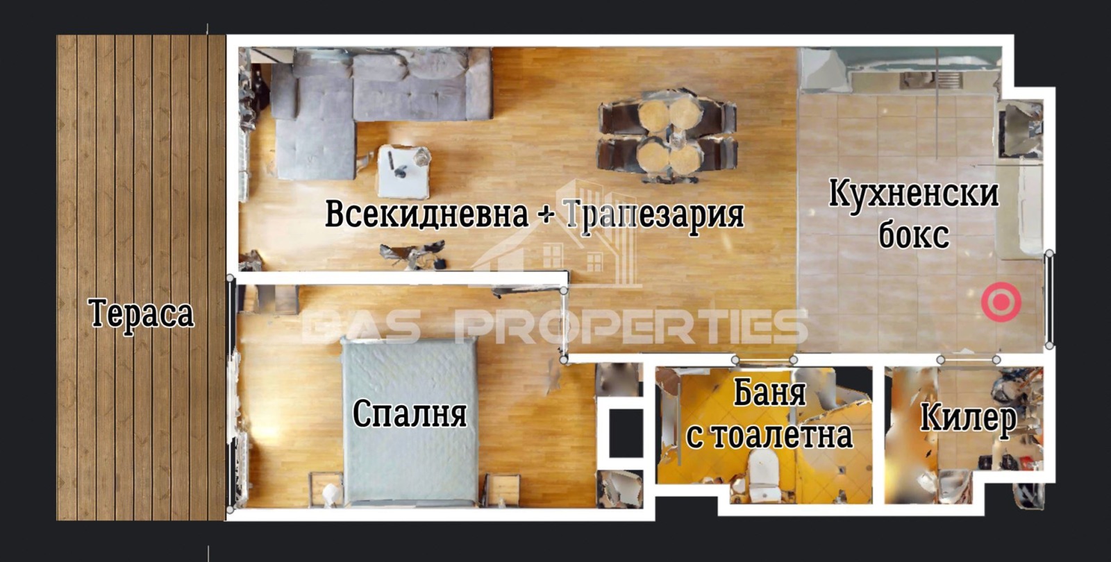 Продава 2-СТАЕН, гр. София, Витоша, снимка 17 - Апартаменти - 53673347