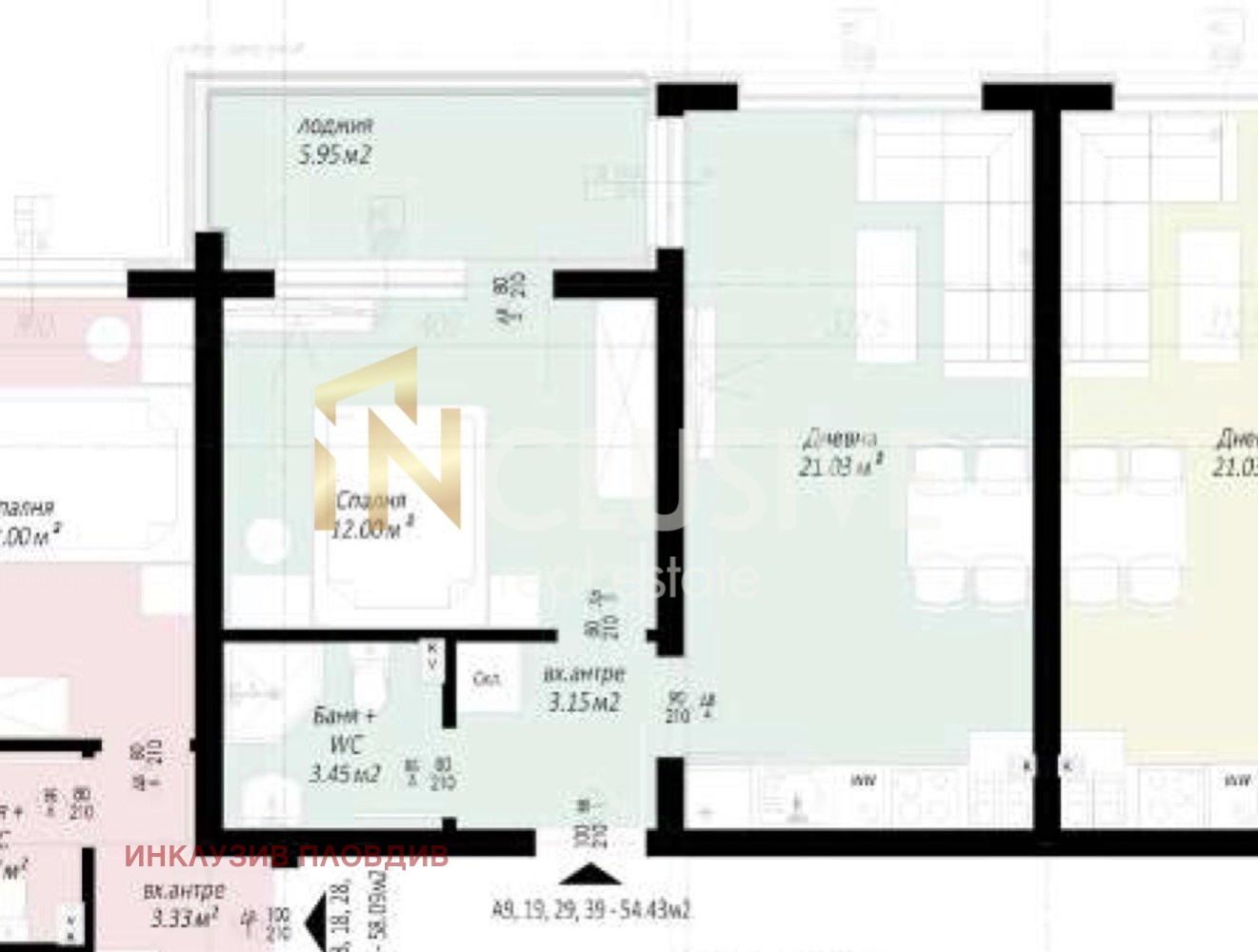 Продава 2-СТАЕН, гр. Пловдив, Беломорски, снимка 9 - Апартаменти - 54309801