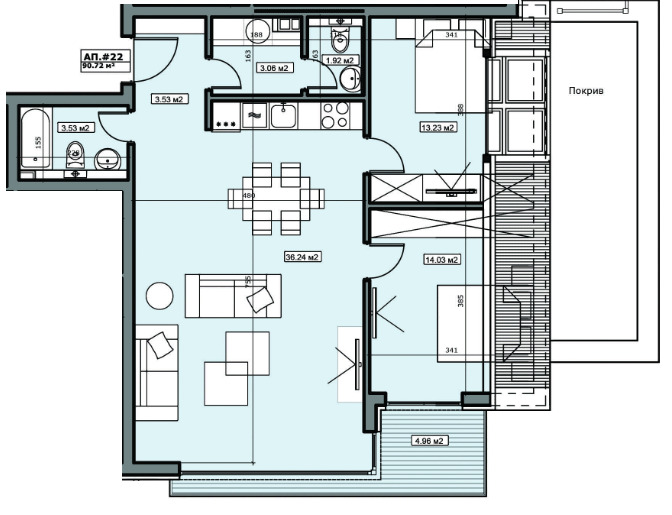 Продава  3-стаен град София , Симеоново , 104 кв.м | 64294258