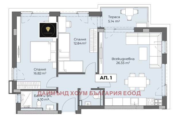 Продава 3-СТАЕН, гр. Пловдив, Христо Смирненски, снимка 3 - Aпартаменти - 48441187