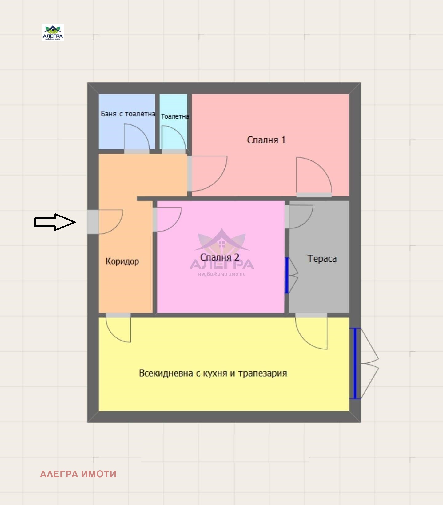 Продава 3-СТАЕН, гр. Пазарджик, Промишлена зона, снимка 2 - Апартаменти - 51829965