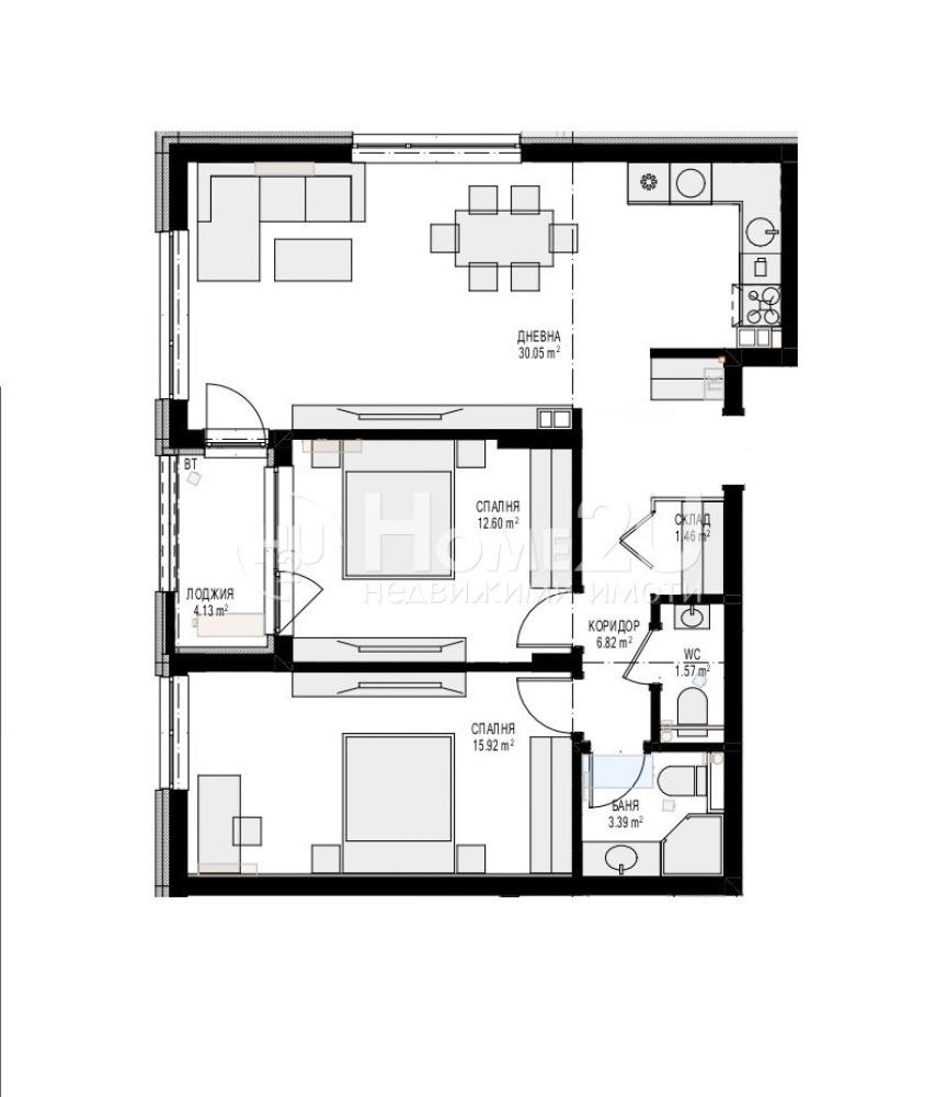 Продава 3-СТАЕН, гр. Варна, Левски 1, снимка 5 - Апартаменти - 53767039