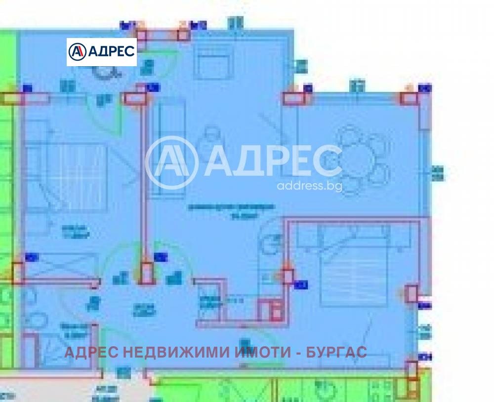 Продава 3-СТАЕН, гр. Бургас, Славейков, снимка 4 - Апартаменти - 54029778