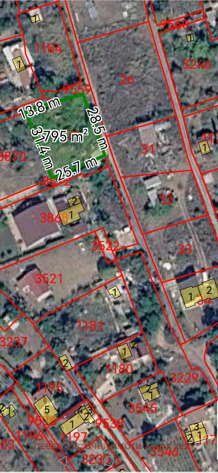 Продава ПАРЦЕЛ, гр. Варна, м-т Боровец - север