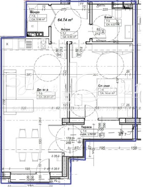 1 dormitorio Oborishte, Sofia 1