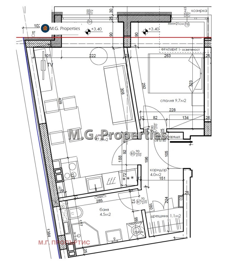 Продава 2-СТАЕН, гр. Варна, Погреби, снимка 1 - Aпартаменти - 43583986