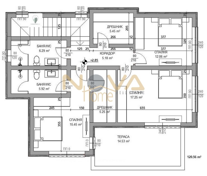 Продава КЪЩА, гр. Варна, Виница, снимка 8 - Къщи - 54854116