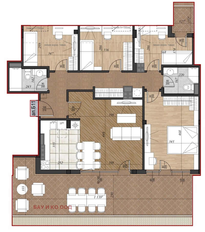 Zu verkaufen  3+ Schlafzimmer Sofia , Krastowa wada , 171 qm | 47793079