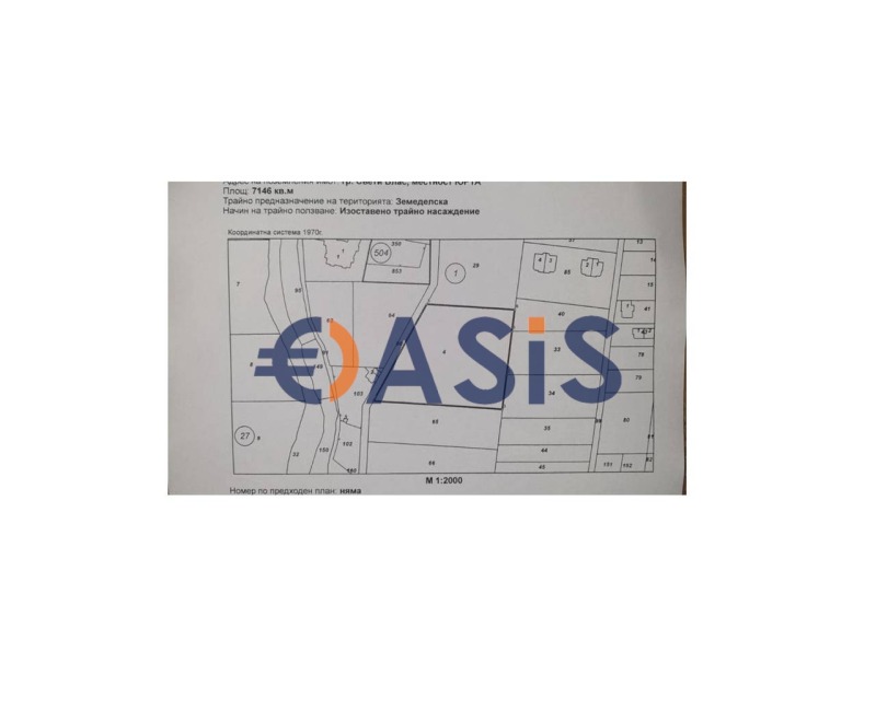 Til salg  Grund region Burgas , Sveti Vlas , 7146 kvm | 52766187