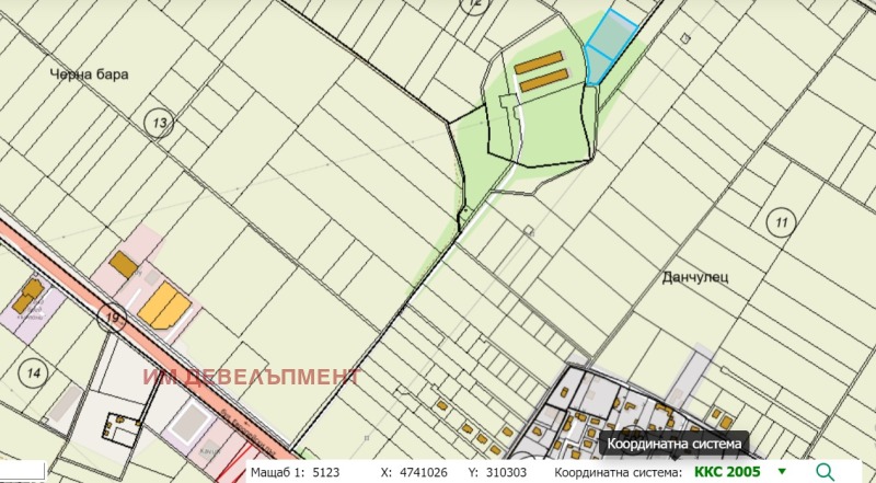 Na sprzedaż  Działka region Sofia , Bożuriszcze , 3830 mkw | 22064380 - obraz [4]