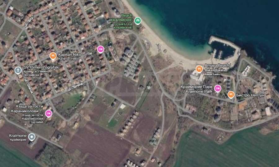 Продава ПАРЦЕЛ, гр. Бургас, Крайморие